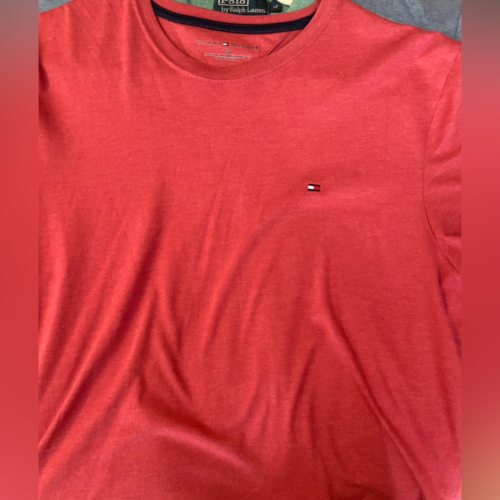 Tommy Hilfiger red men’s T-shirt